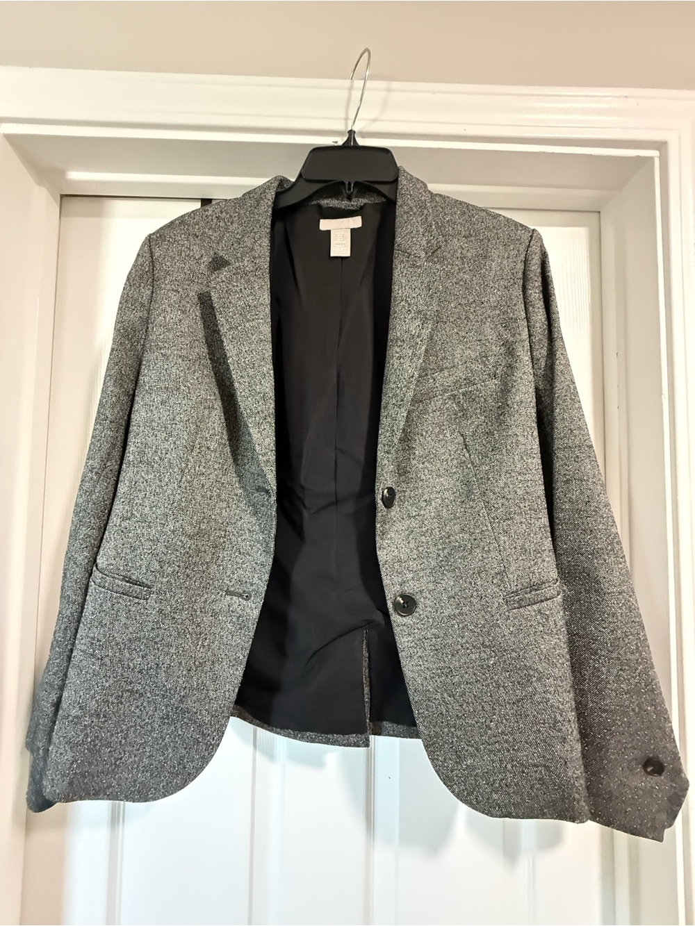 H&M Gray Women's Tailored Blazer